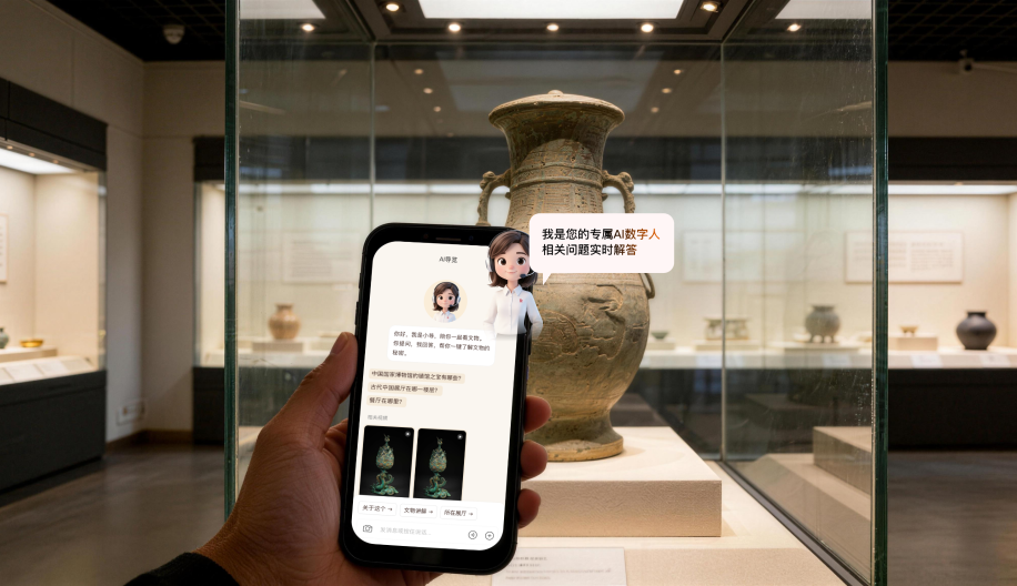 展览馆场景使用示意