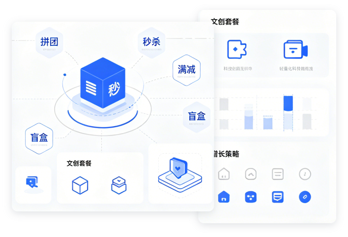 独立私域商城沉淀会员资产。